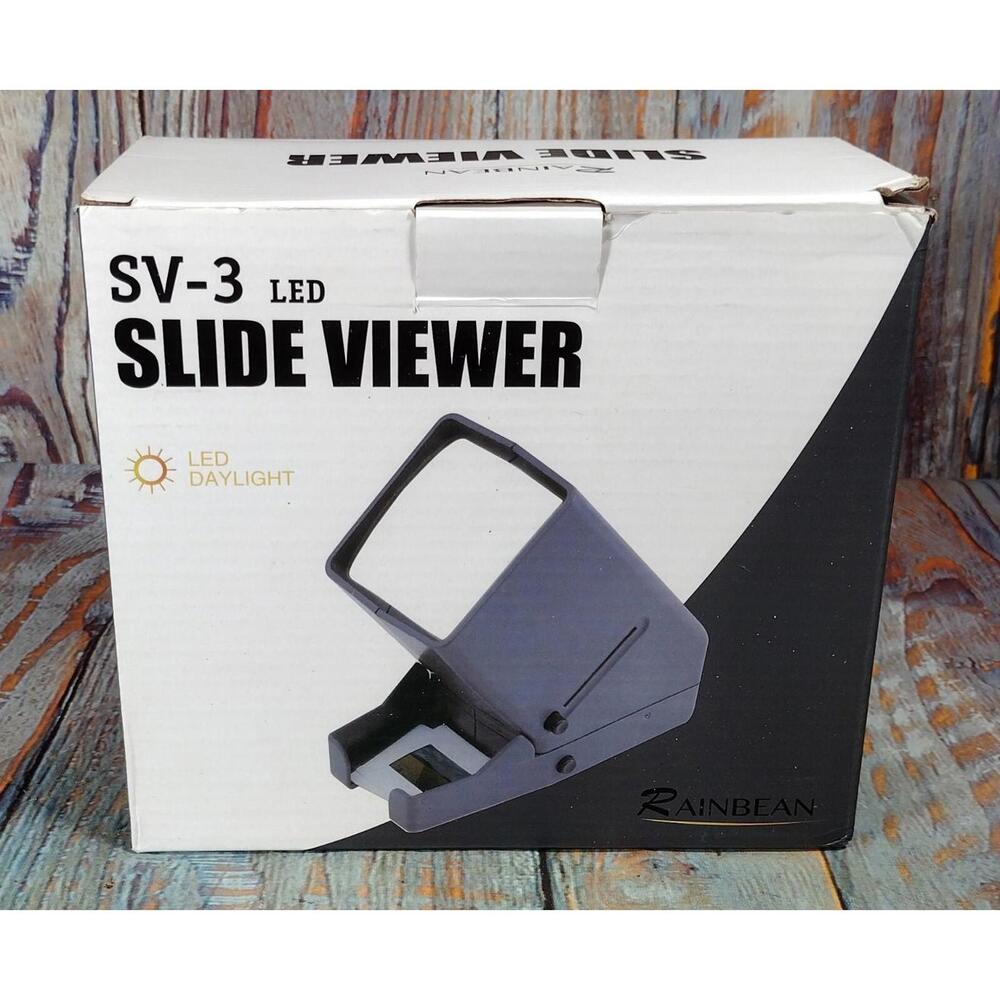 SV-3 LED Slide Viewer with‎ 3X Magnification and LED Daylight - Picture 3 of 16
